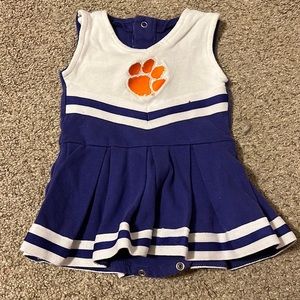 Clemson cheerleading outfit